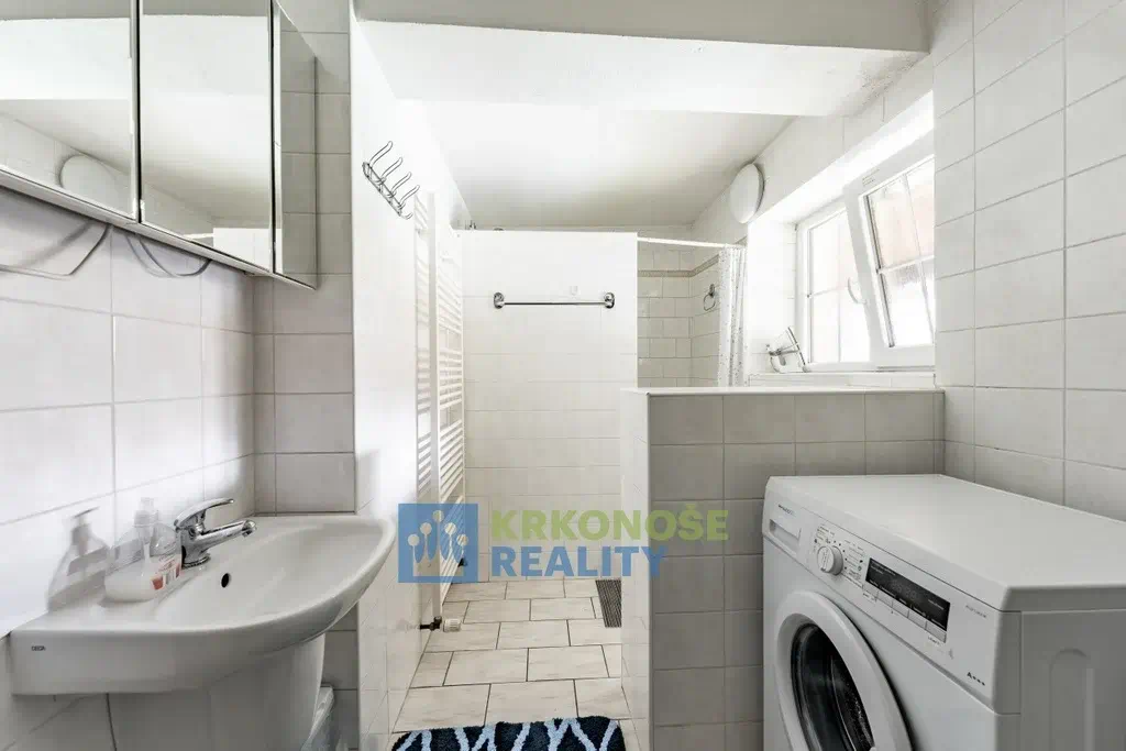 badkamer vakantiehuis Tsjechisch Reuzengebergte.